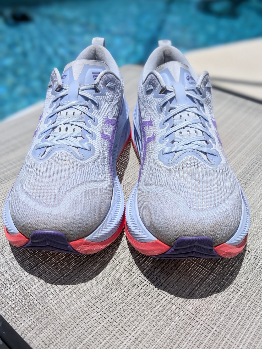 ASICS Superblast 2 Unisex Running Shoes Grey Purple 1013A142 Mens 11 Womens 12.5 - Picture 3 of 12